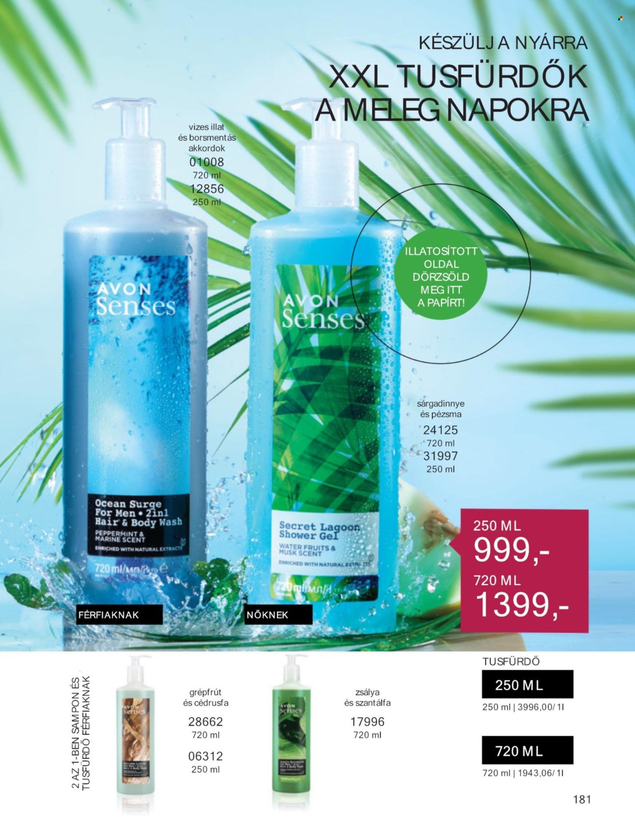 Avon akciós újságok - 2024.06.01 - 2024.06.30. Oldal 185