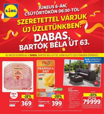 Újság Lidl - 2024.06.06 - 2024.06.09.