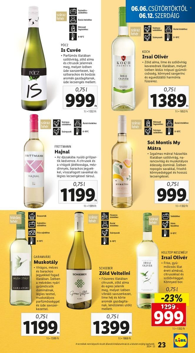 Lidl akciós újságok - 2024.06.06 - 2024.06.12. Oldal 23