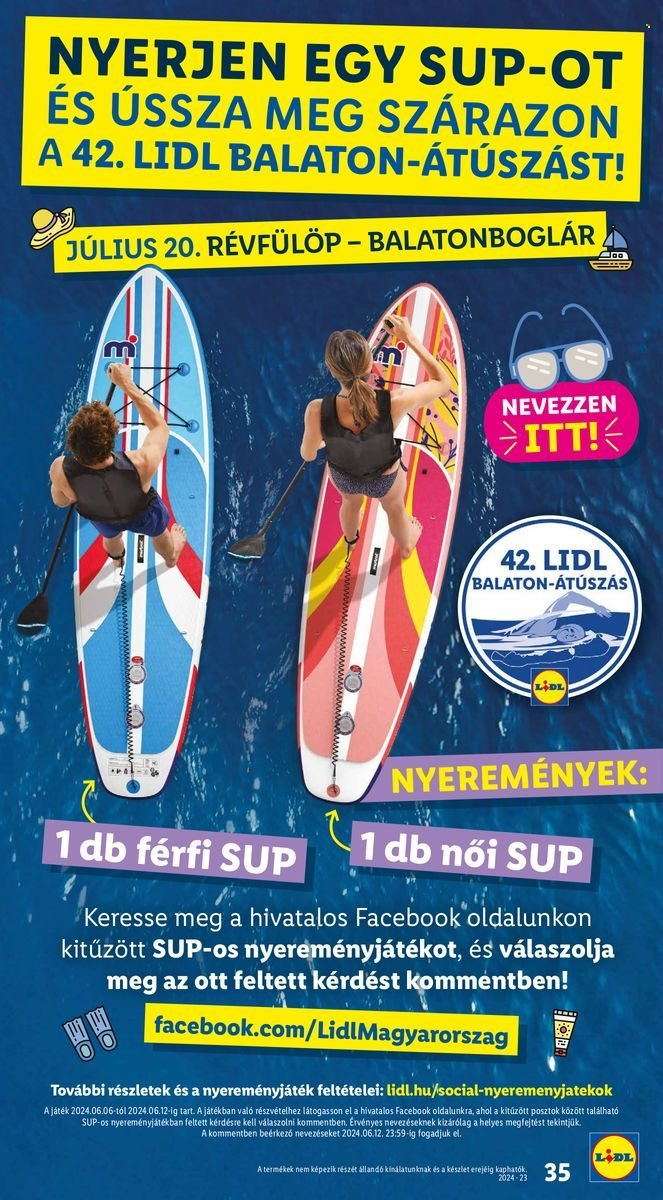 Lidl akciós újságok - 2024.06.06 - 2024.06.12. Oldal 35