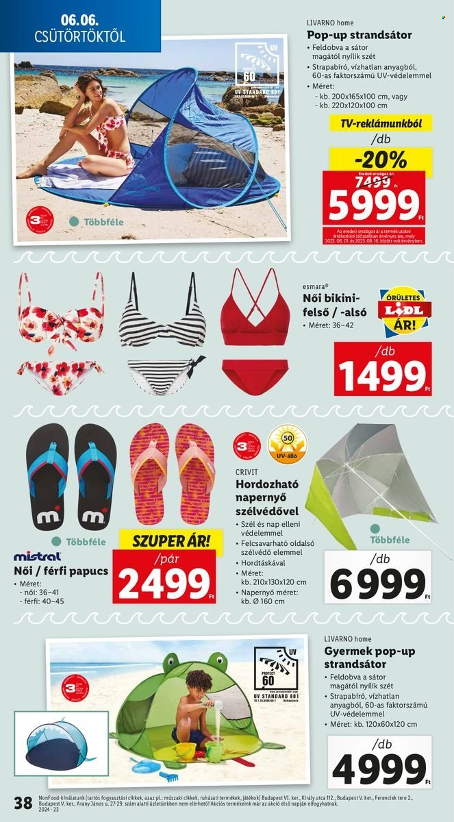 Lidl akciós újságok - 2024.06.06 - 2024.06.12. Oldal 38