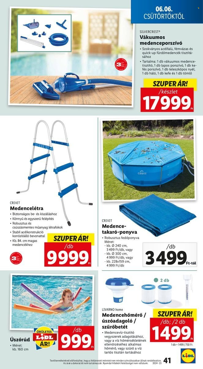 Lidl akciós újságok - 2024.06.06 - 2024.06.12. Oldal 41