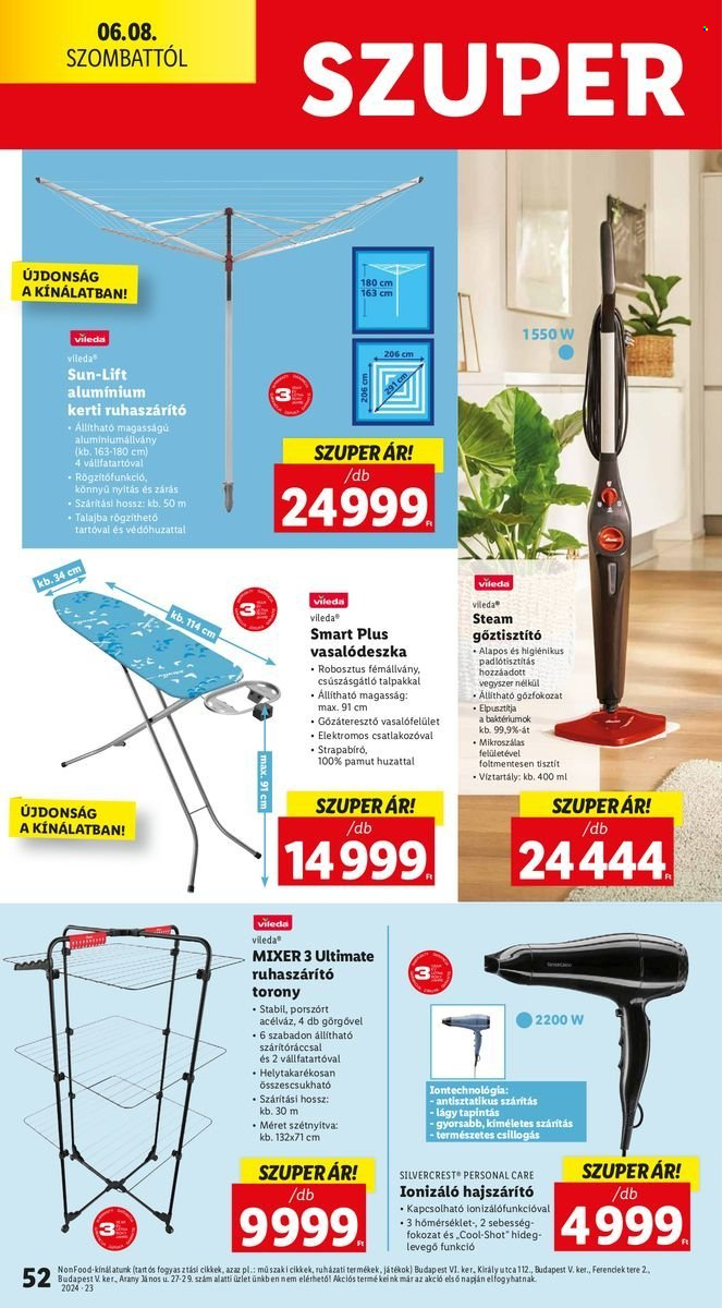 Lidl akciós újságok - 2024.06.06 - 2024.06.12. Oldal 52