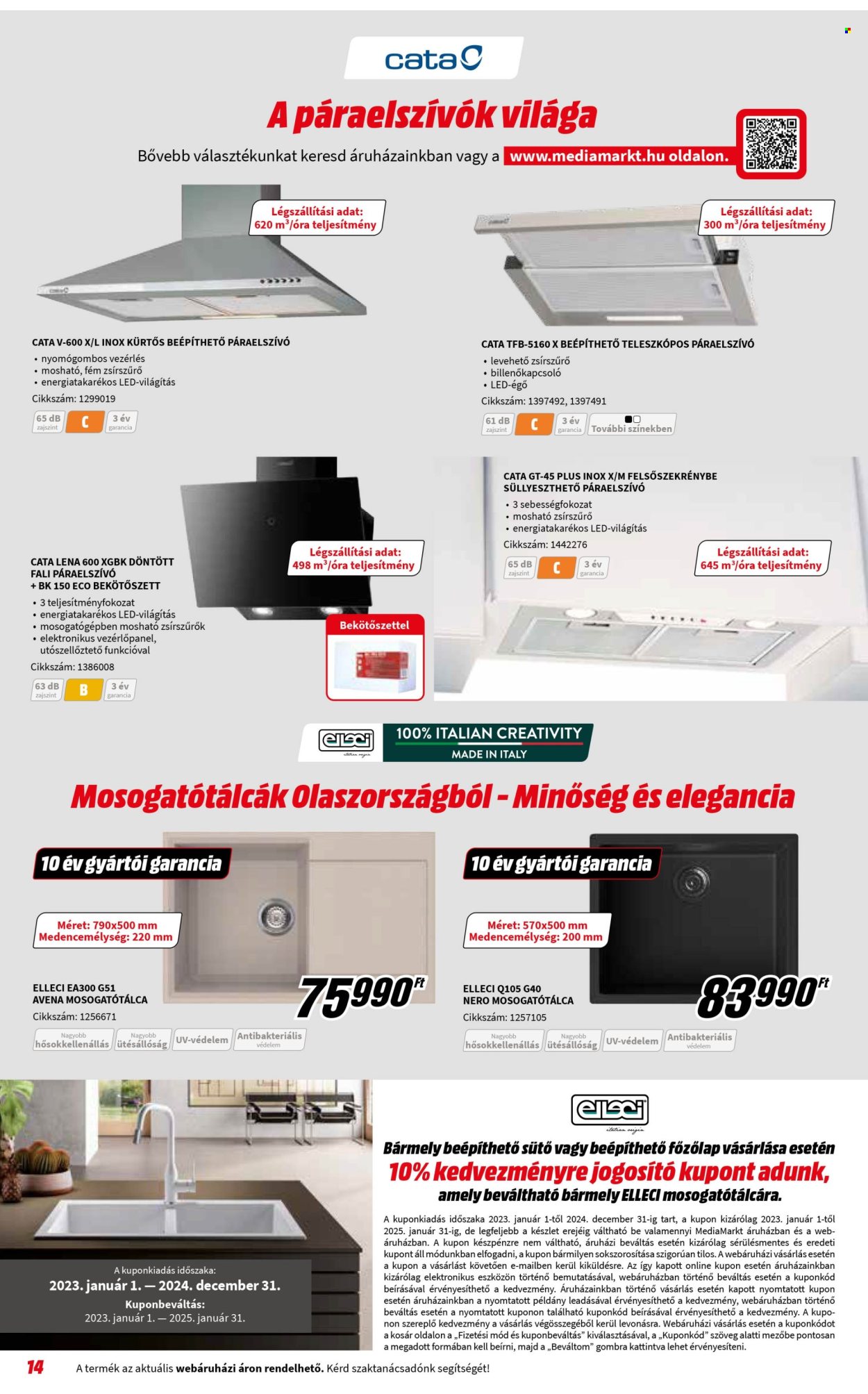 MediaMarkt akciós újságok - 2024.06.05 - 2024.06.30. Oldal 14