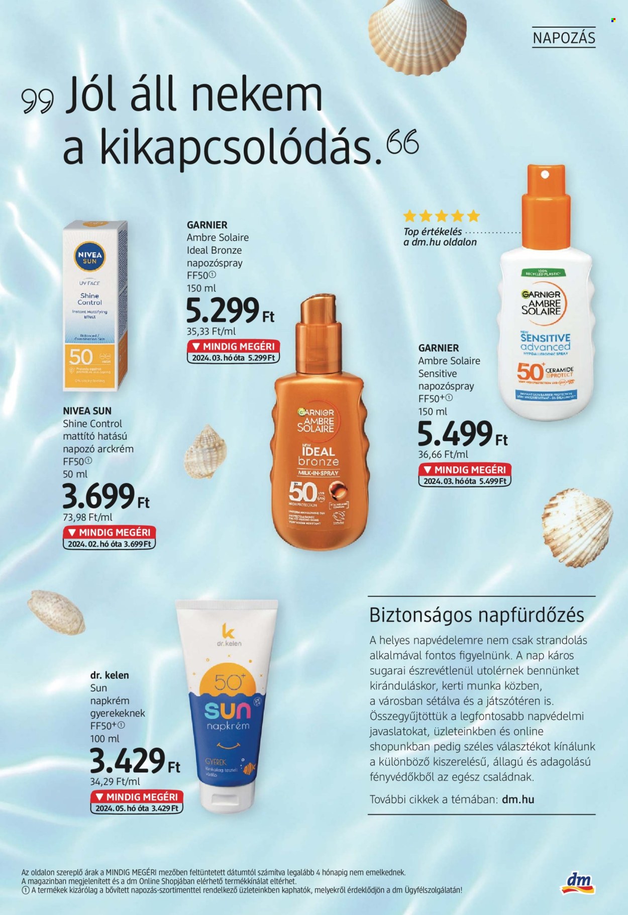 dm drogerie markt akciós újságok. Oldal 3