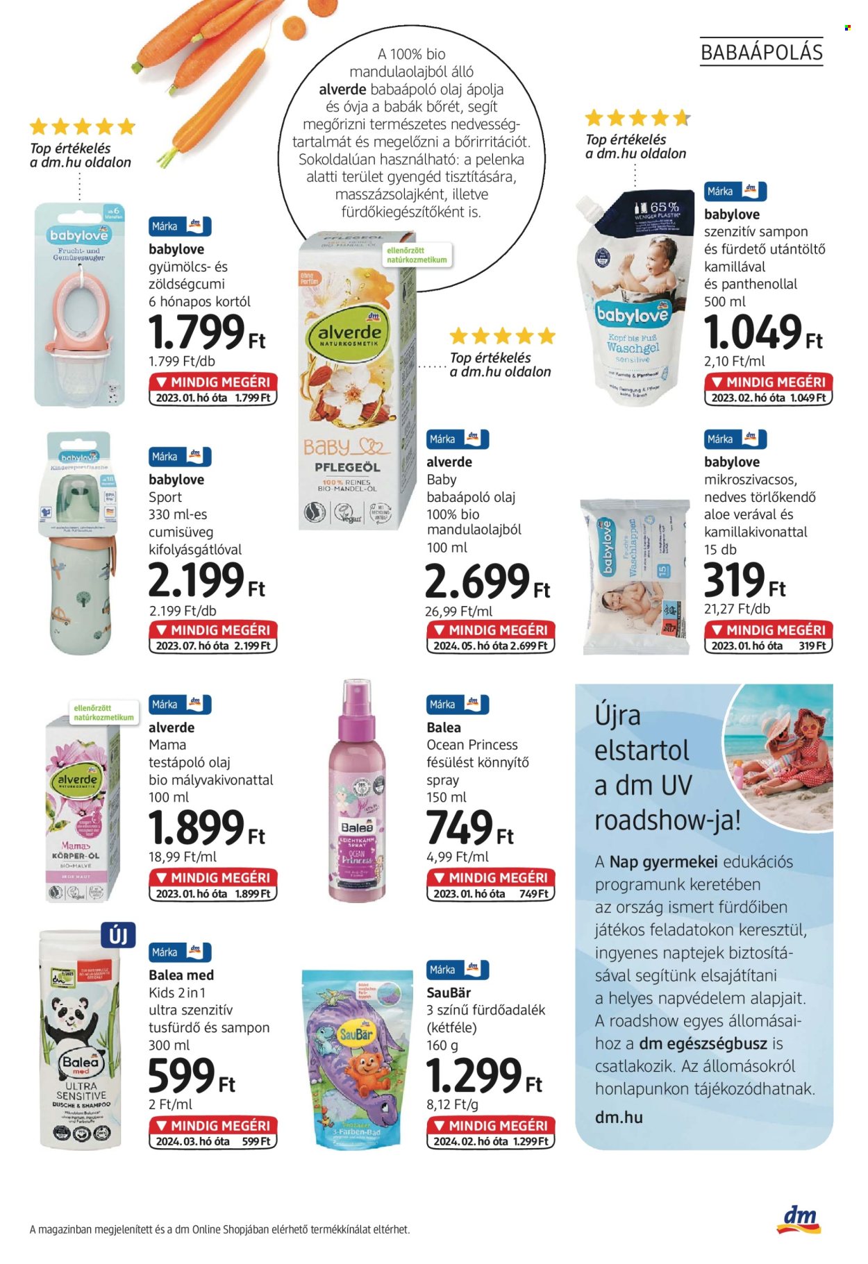 dm drogerie markt akciós újságok. Oldal 17