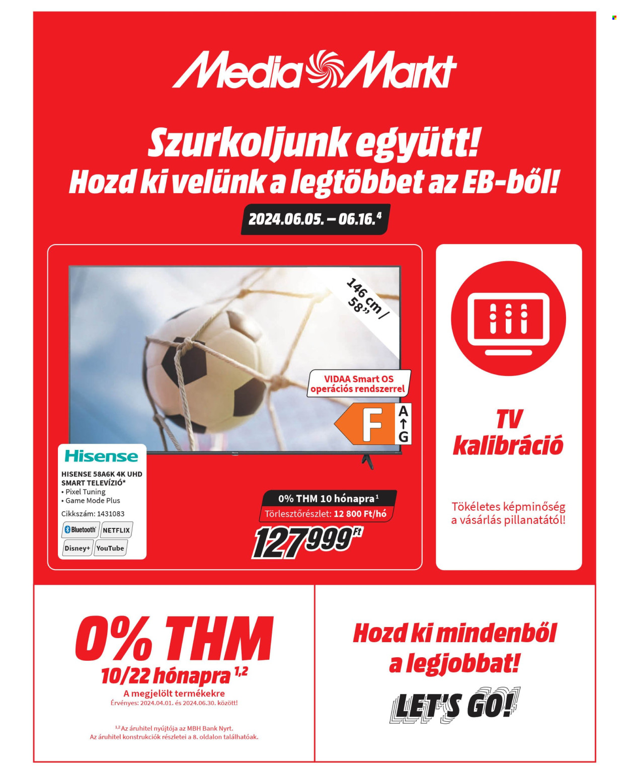 MediaMarkt akciós újságok - 2024.06.05 - 2024.06.16. Oldal 1