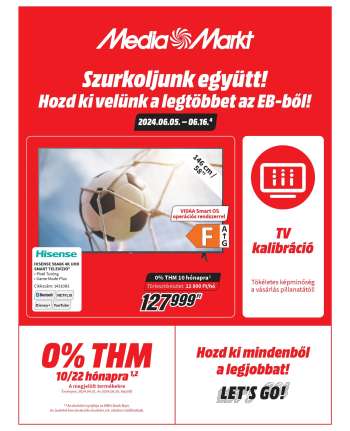 Újság MediaMarkt - 2024.06.05 - 2024.06.16.
