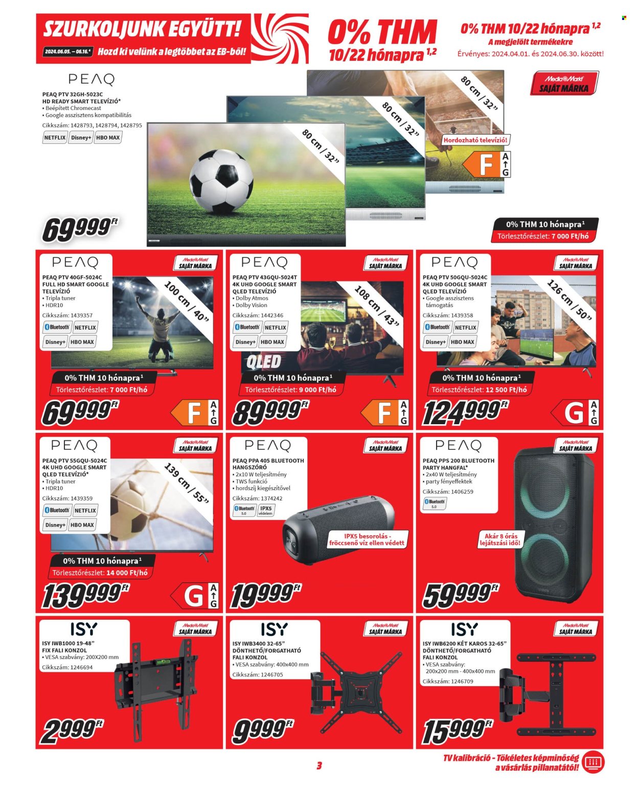 MediaMarkt akciós újságok - 2024.06.05 - 2024.06.16. Oldal 3