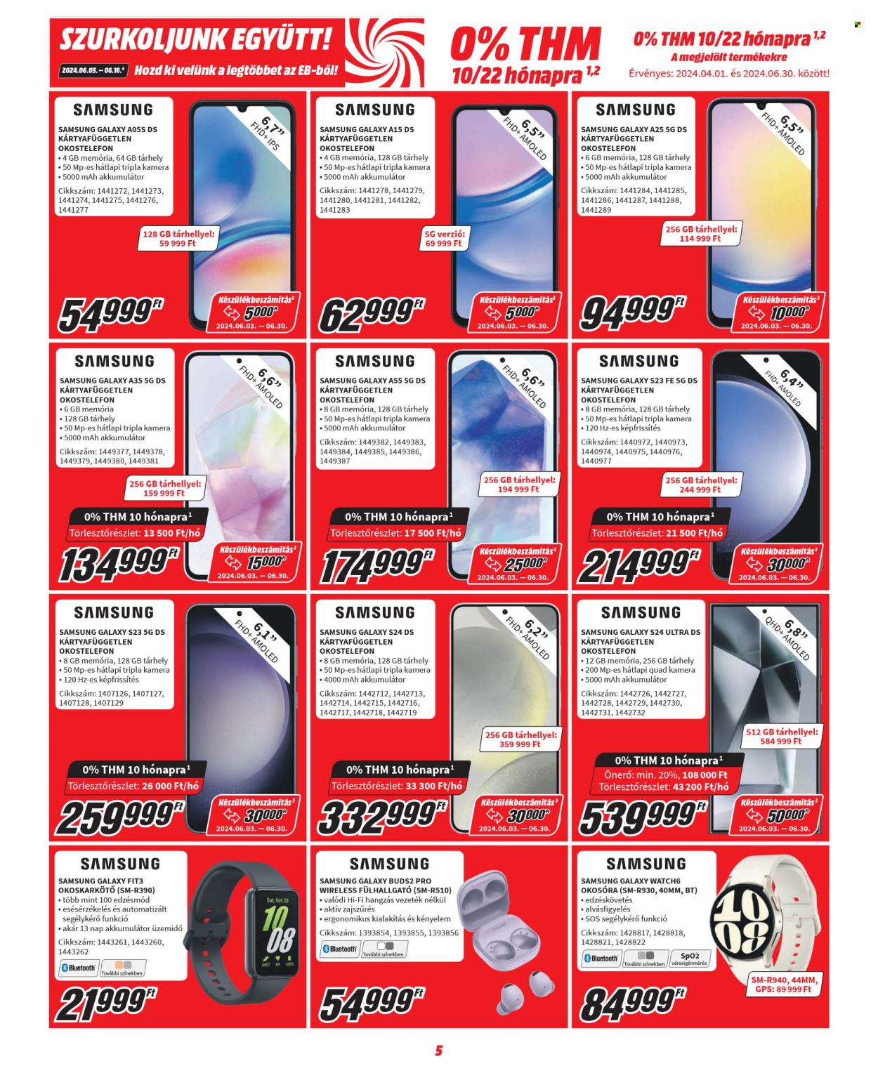 MediaMarkt akciós újságok - 2024.06.05 - 2024.06.16. Oldal 5