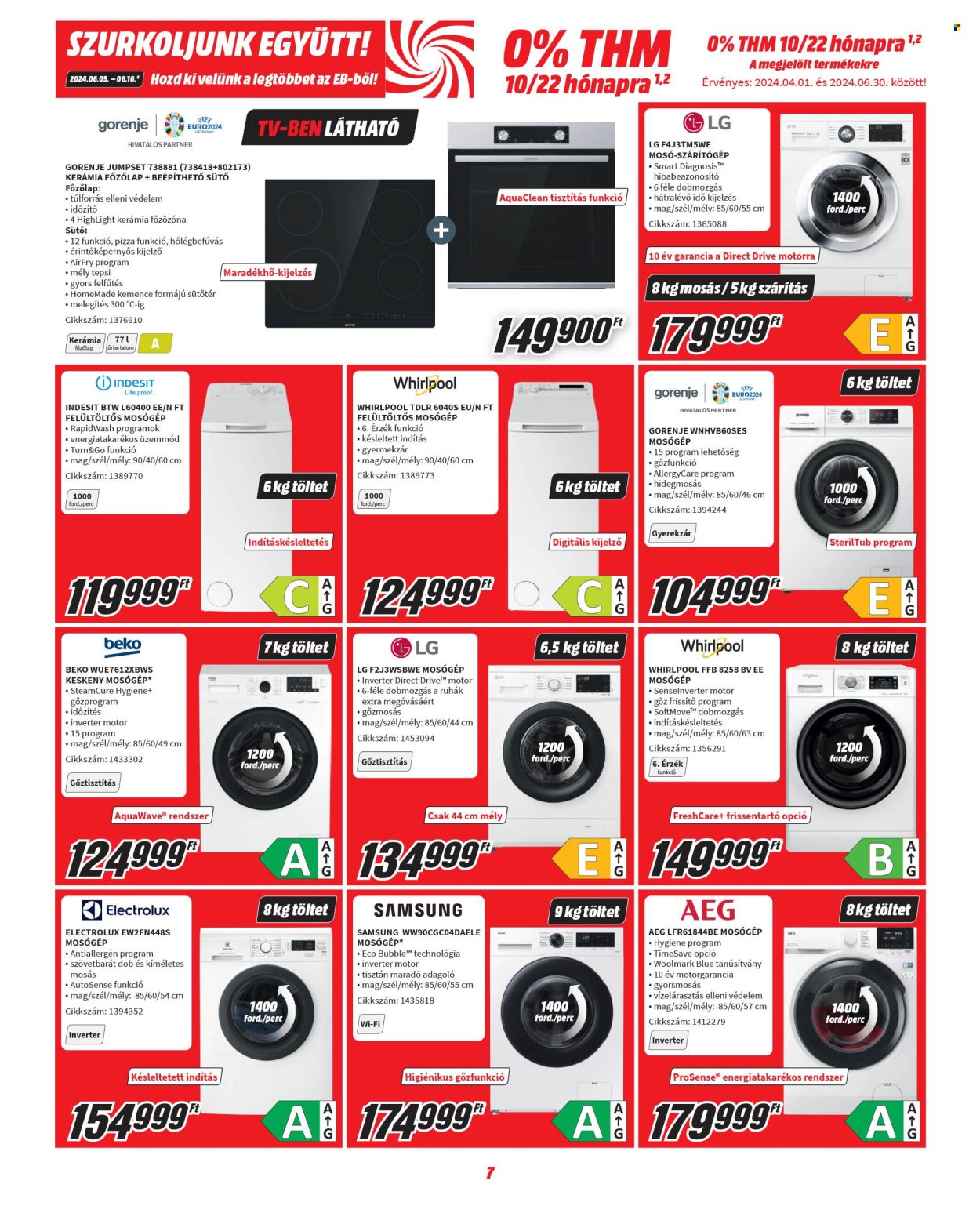 MediaMarkt akciós újságok - 2024.06.05 - 2024.06.16. Oldal 7