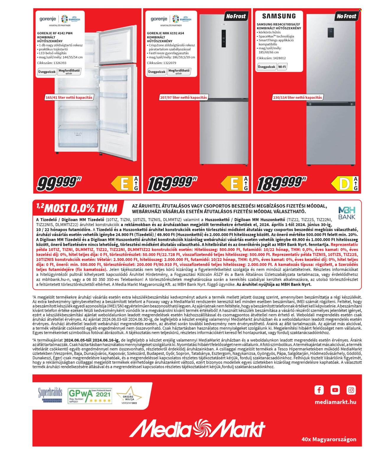 MediaMarkt akciós újságok - 2024.06.05 - 2024.06.16. Oldal 8