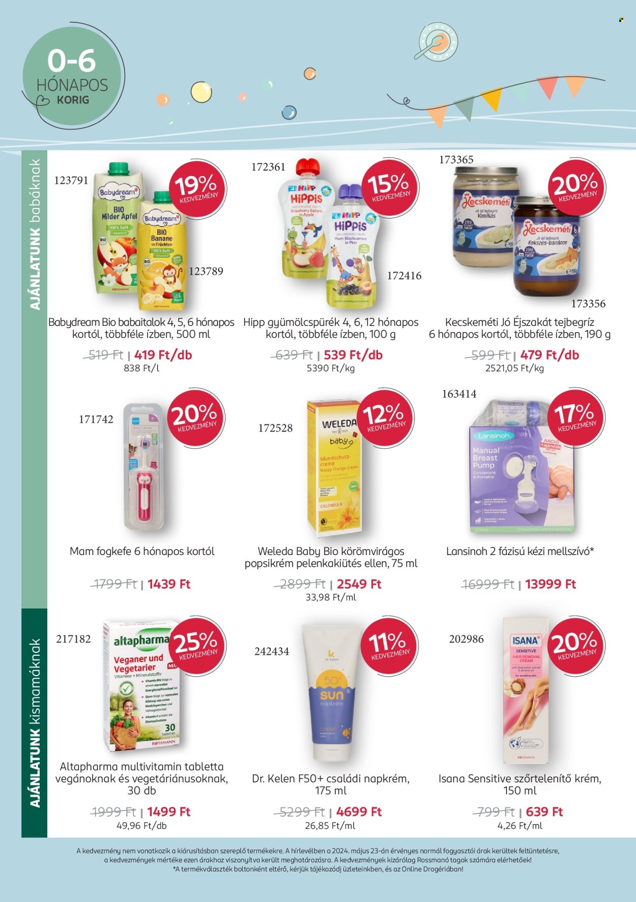 Rossmann akciós újságok - 2024.06.10 - 2024.07.07. Oldal 6