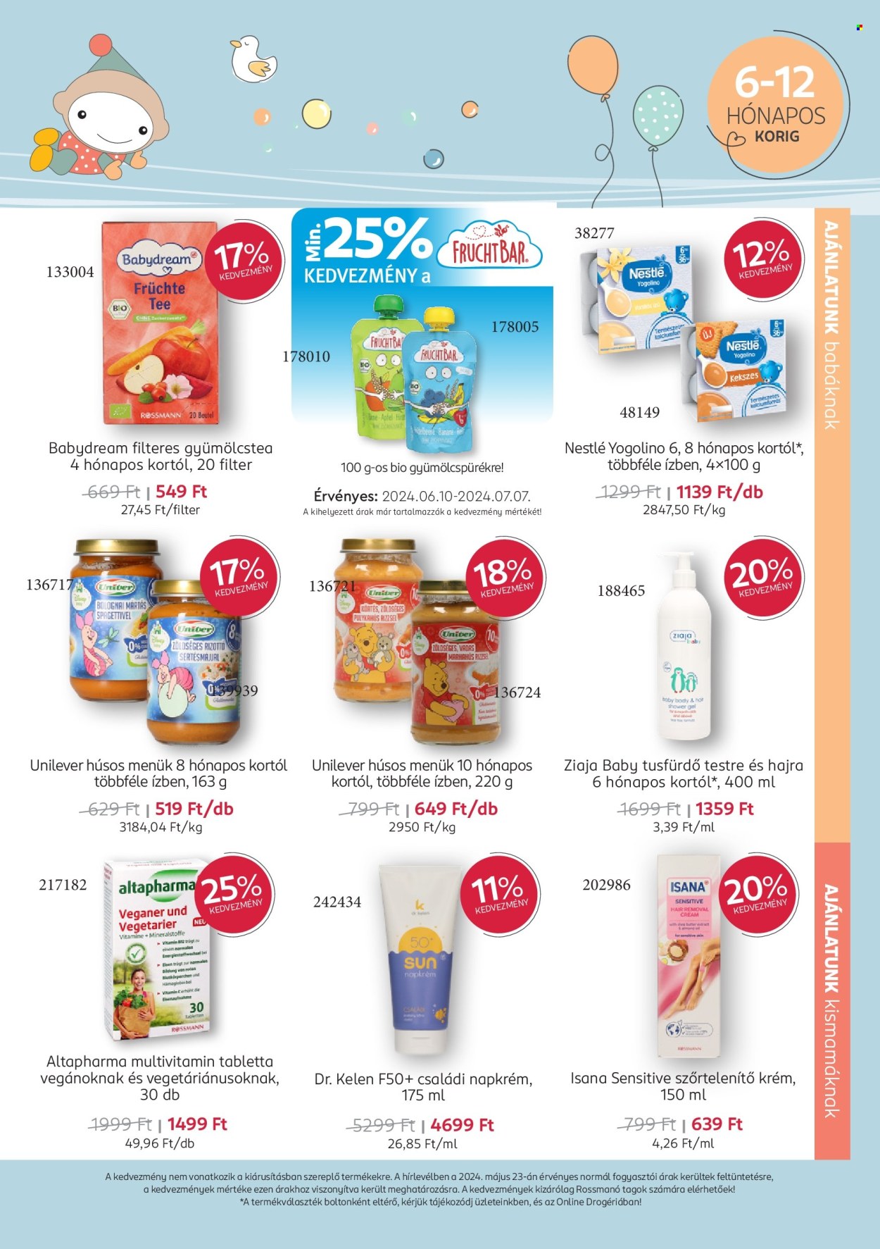 Rossmann akciós újságok - 2024.06.10 - 2024.07.07. Oldal 7