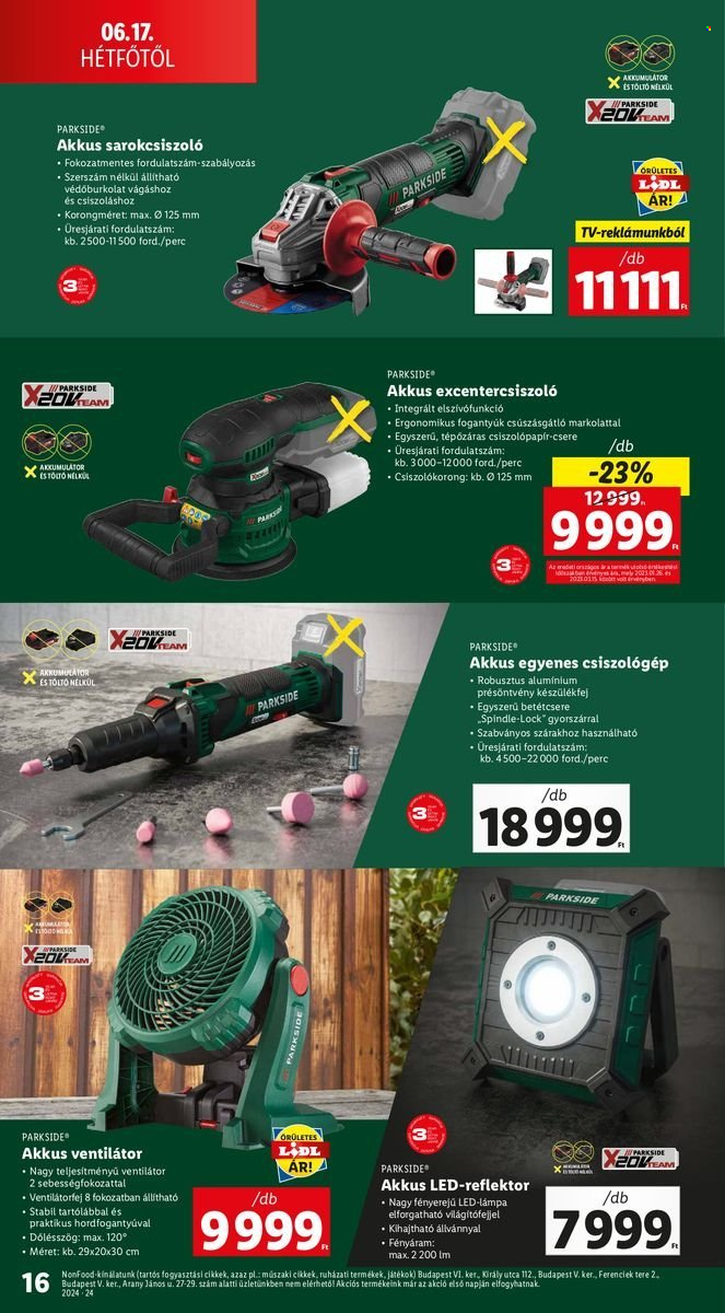 Lidl akciós újságok - 2024.06.13 - 2024.06.19. Oldal 16