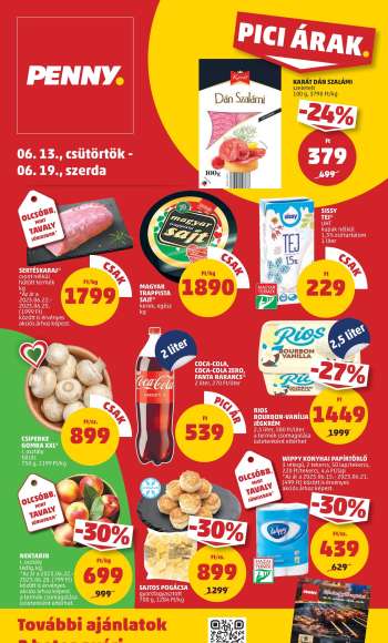 Újság Penny Market - 2024.06.13 - 2024.06.19.