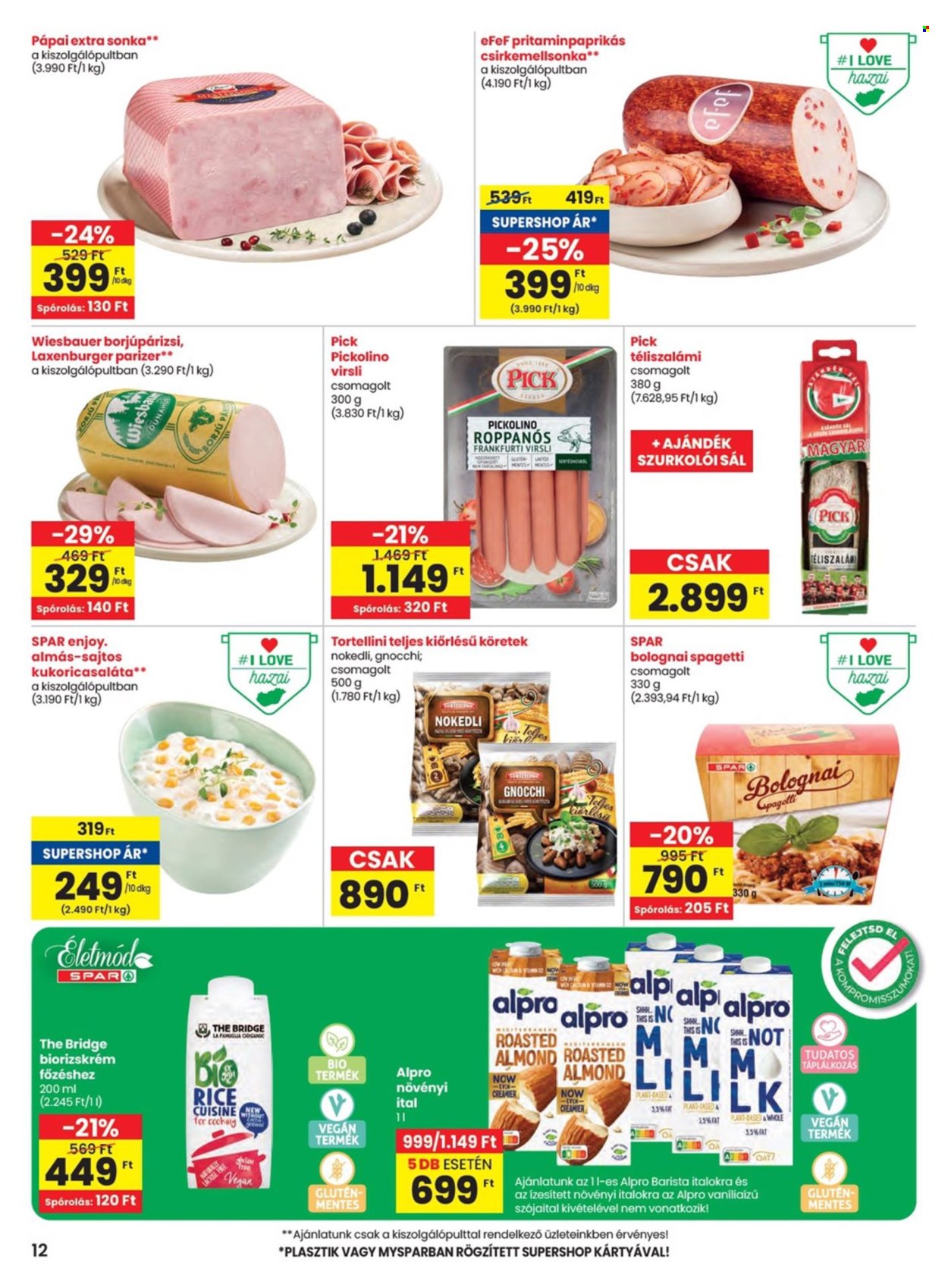 SPAR akciós újságok - 2024.06.13 - 2024.06.19. Oldal 12