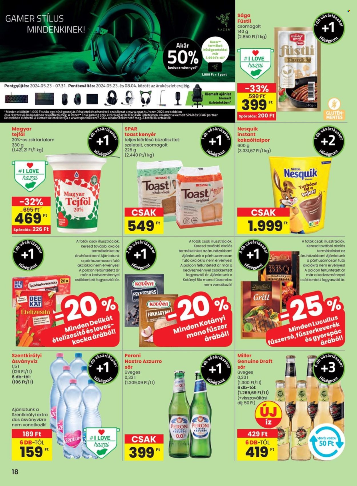 SPAR akciós újságok - 2024.06.13 - 2024.06.19. Oldal 18