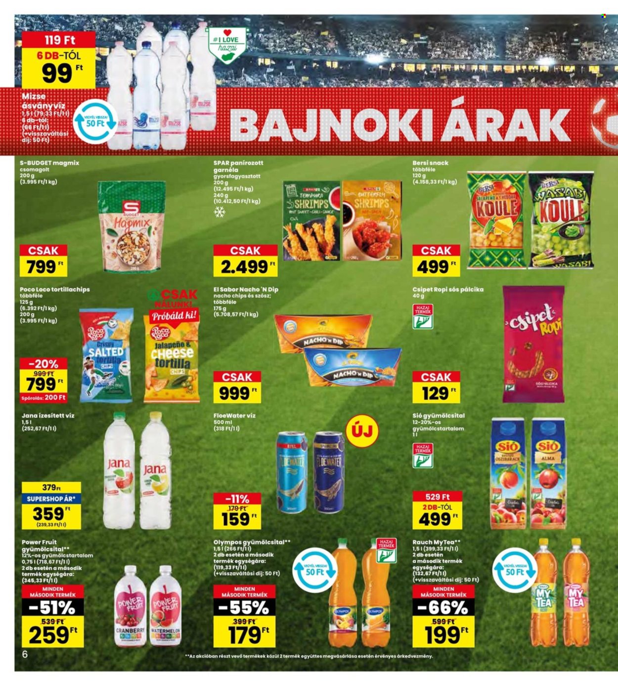 INTERSPAR akciós újságok - 2024.06.13 - 2024.06.19. Oldal 6