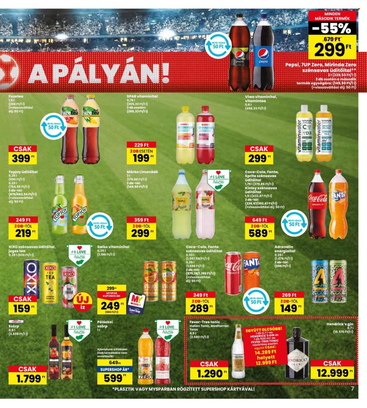 INTERSPAR akciós újságok - 2024.06.13 - 2024.06.19. Oldal 7