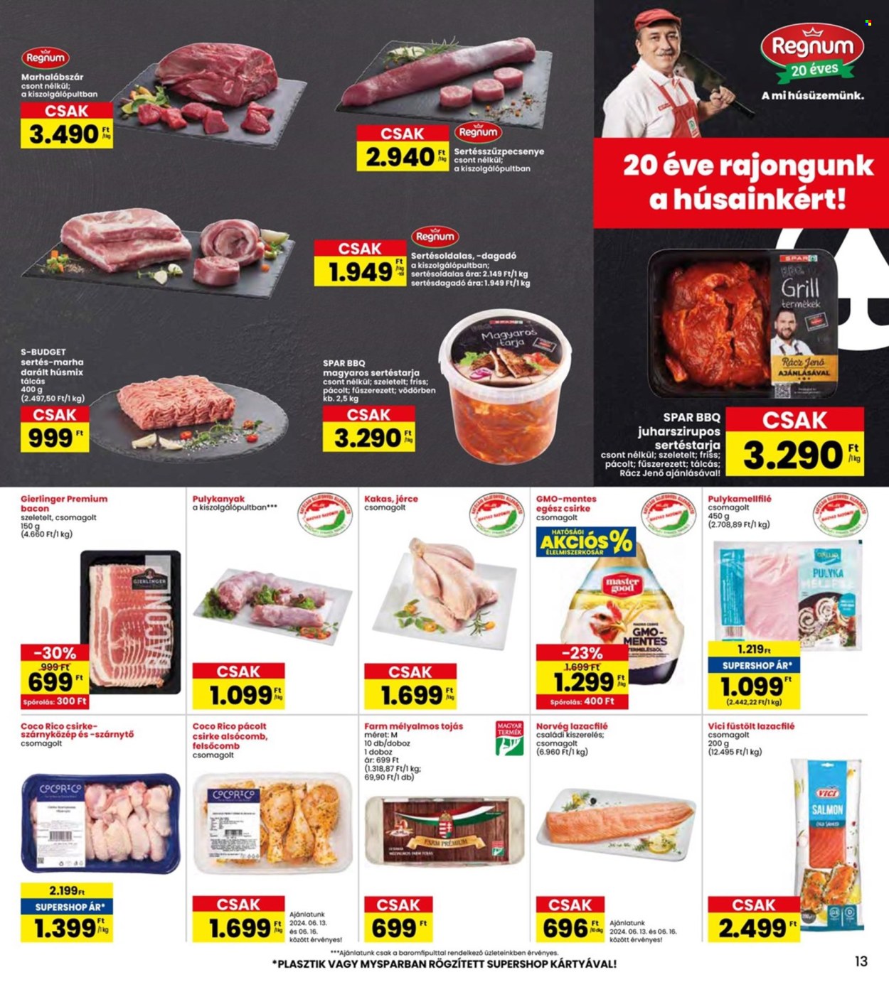 INTERSPAR akciós újságok - 2024.06.13 - 2024.06.19. Oldal 13