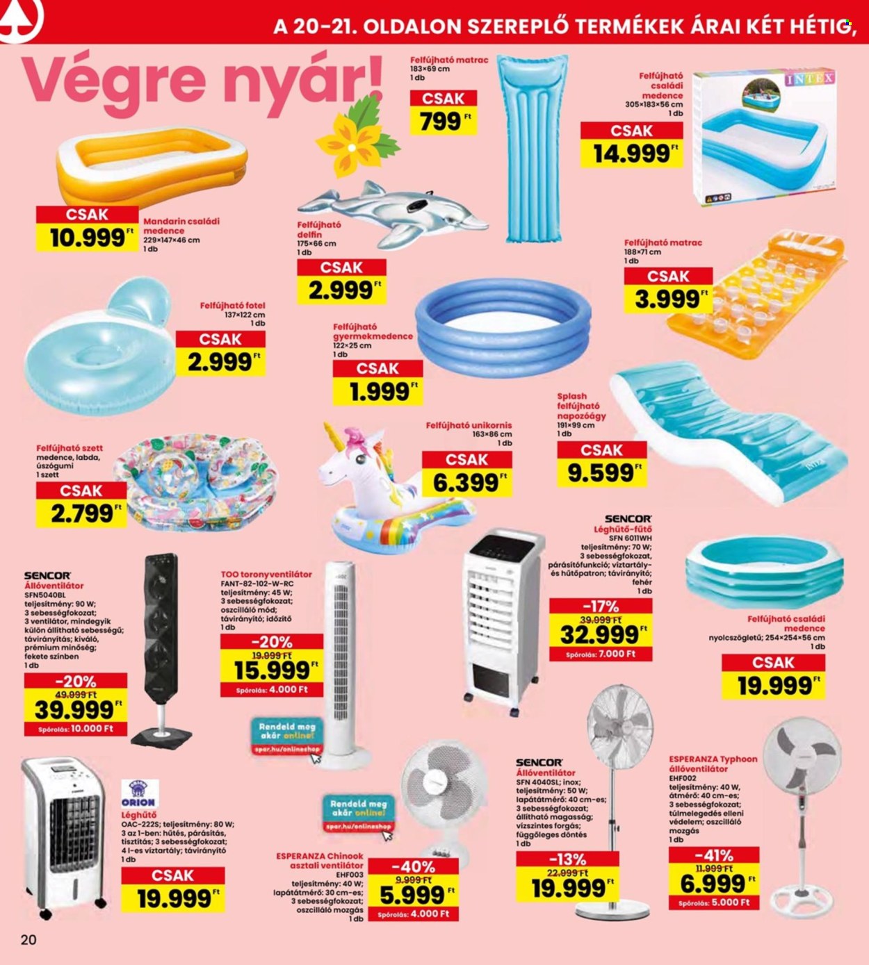 INTERSPAR akciós újságok - 2024.06.13 - 2024.06.19. Oldal 20