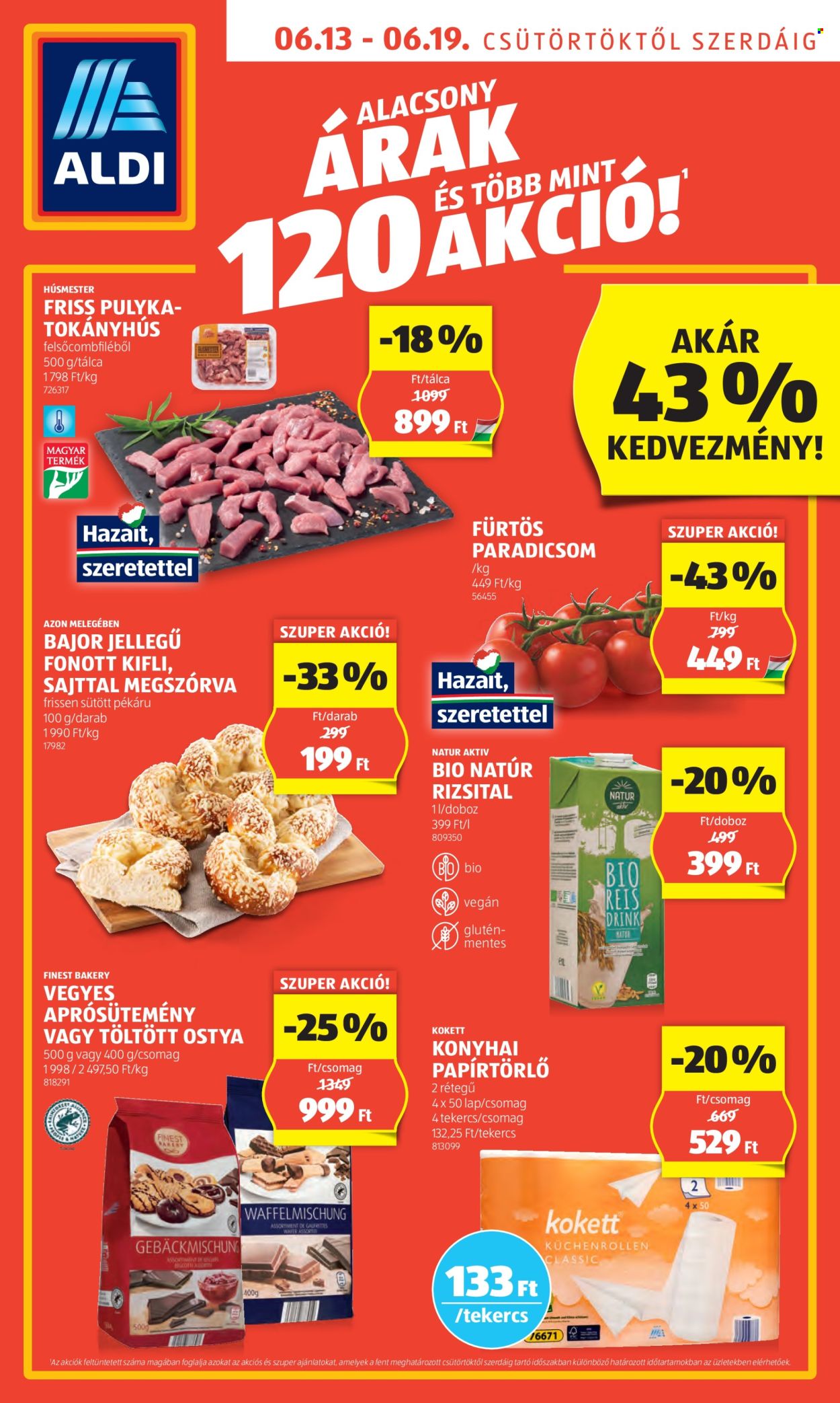 Aldi akciós újságok - 2024.06.13 - 2024.06.19. Oldal 1