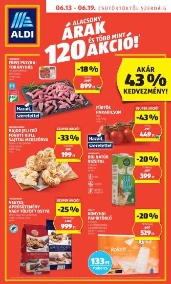 Újság Aldi - 2024.06.13 - 2024.06.19.
