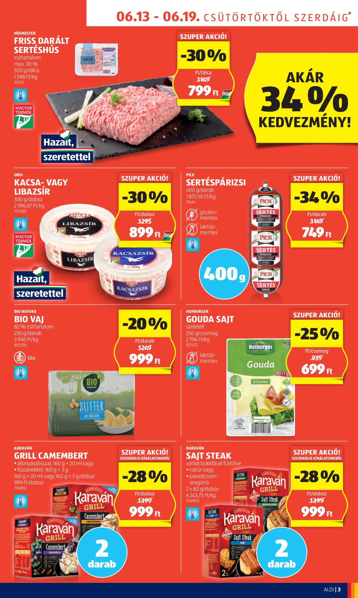 Aldi akciós újságok - 2024.06.13 - 2024.06.19. Oldal 3