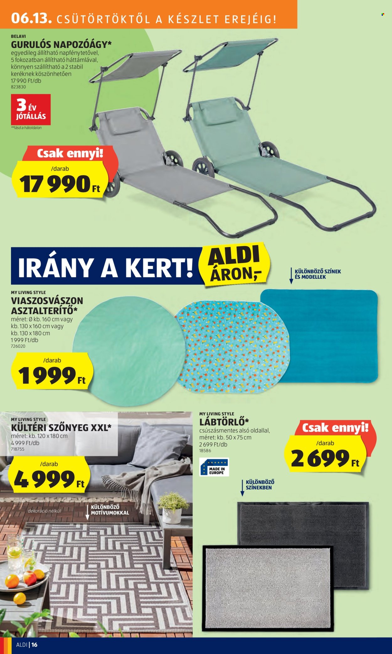 Aldi akciós újságok - 2024.06.13 - 2024.06.19. Oldal 18