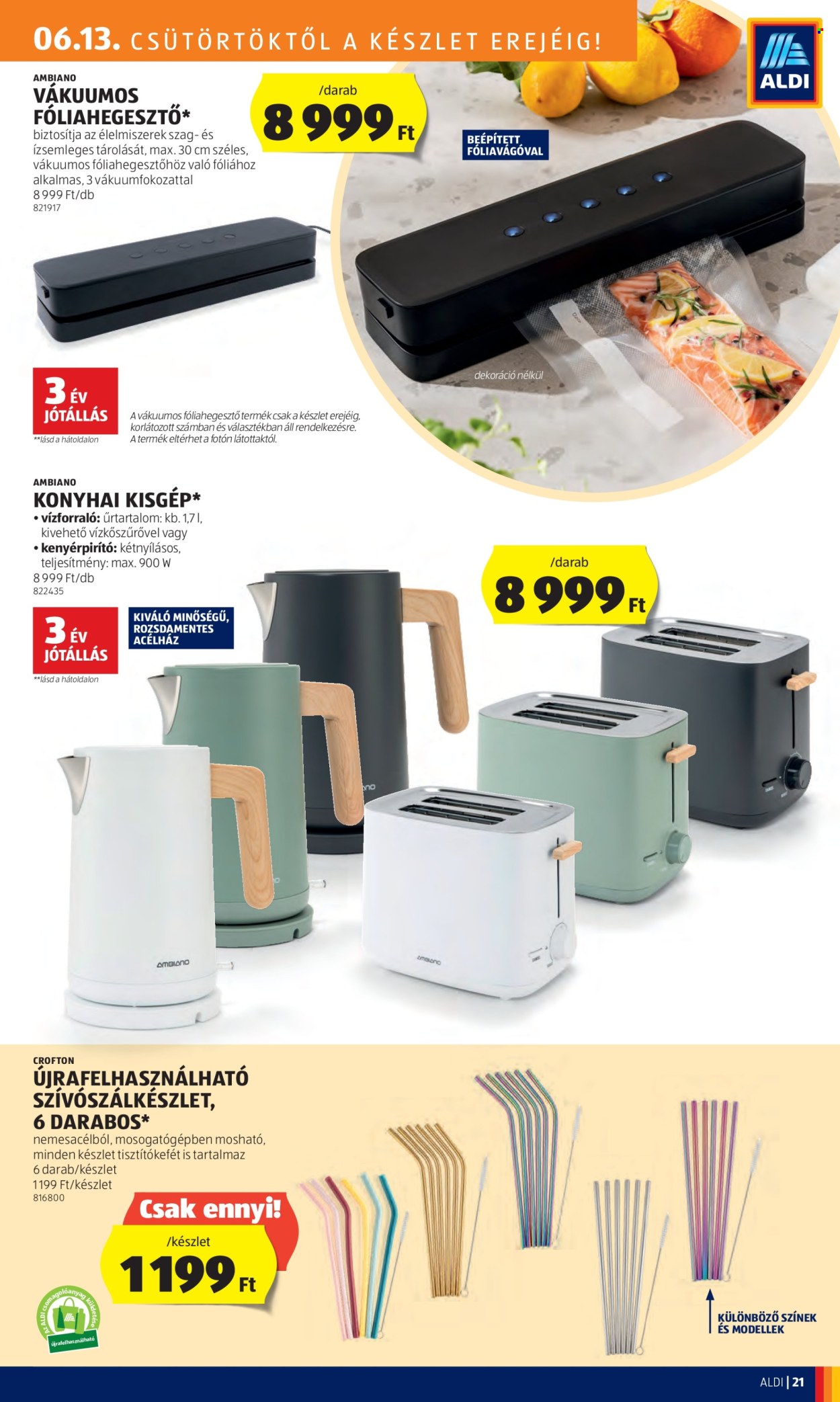 Aldi akciós újságok - 2024.06.13 - 2024.06.19. Oldal 23