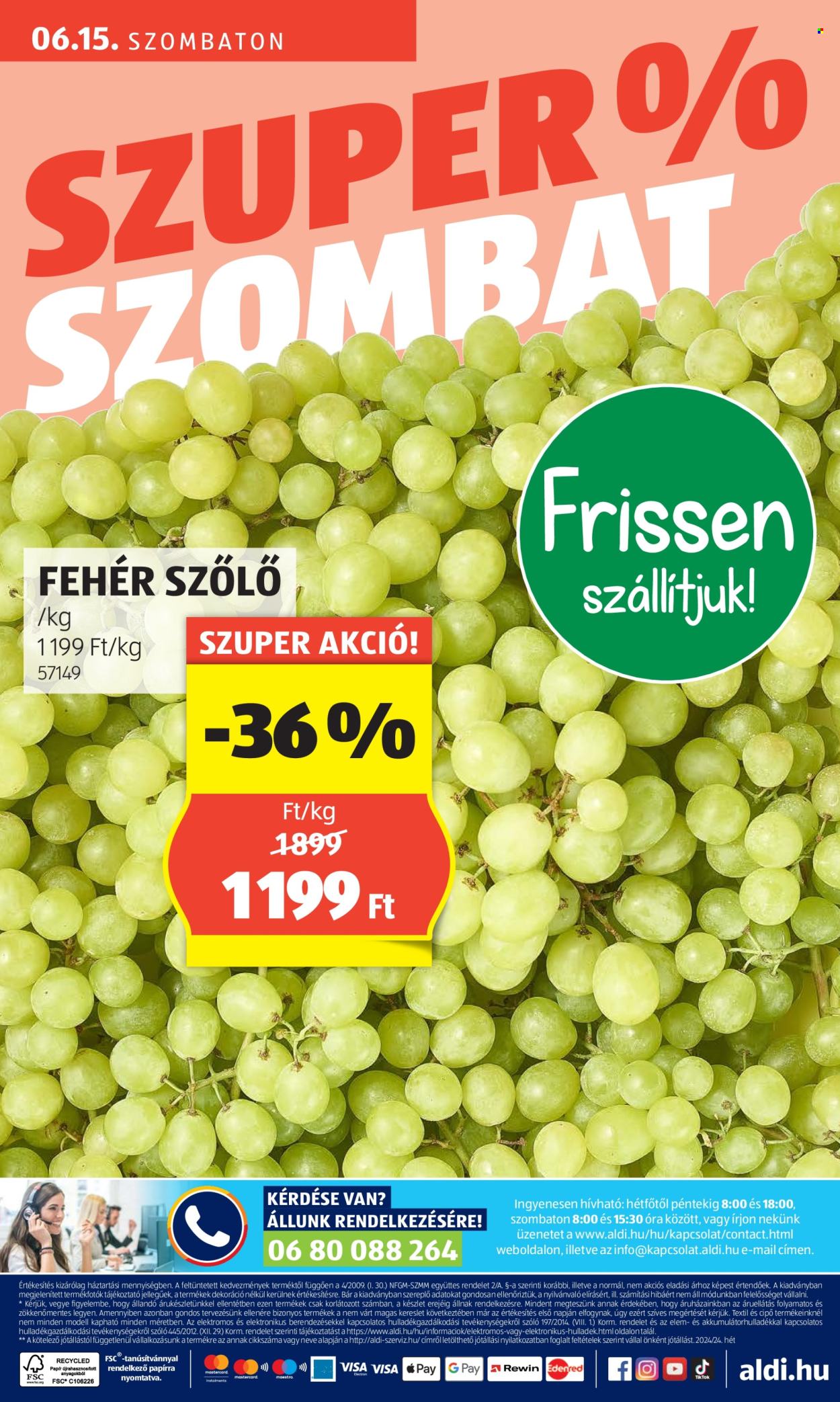 Aldi akciós újságok - 2024.06.13 - 2024.06.19. Oldal 58
