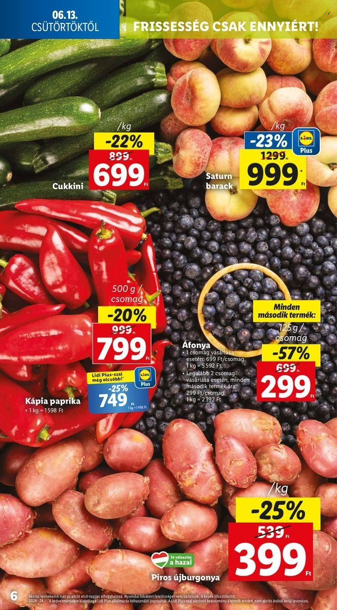 Lidl akciós újságok - 2024.06.13 - 2024.06.19. Oldal 6