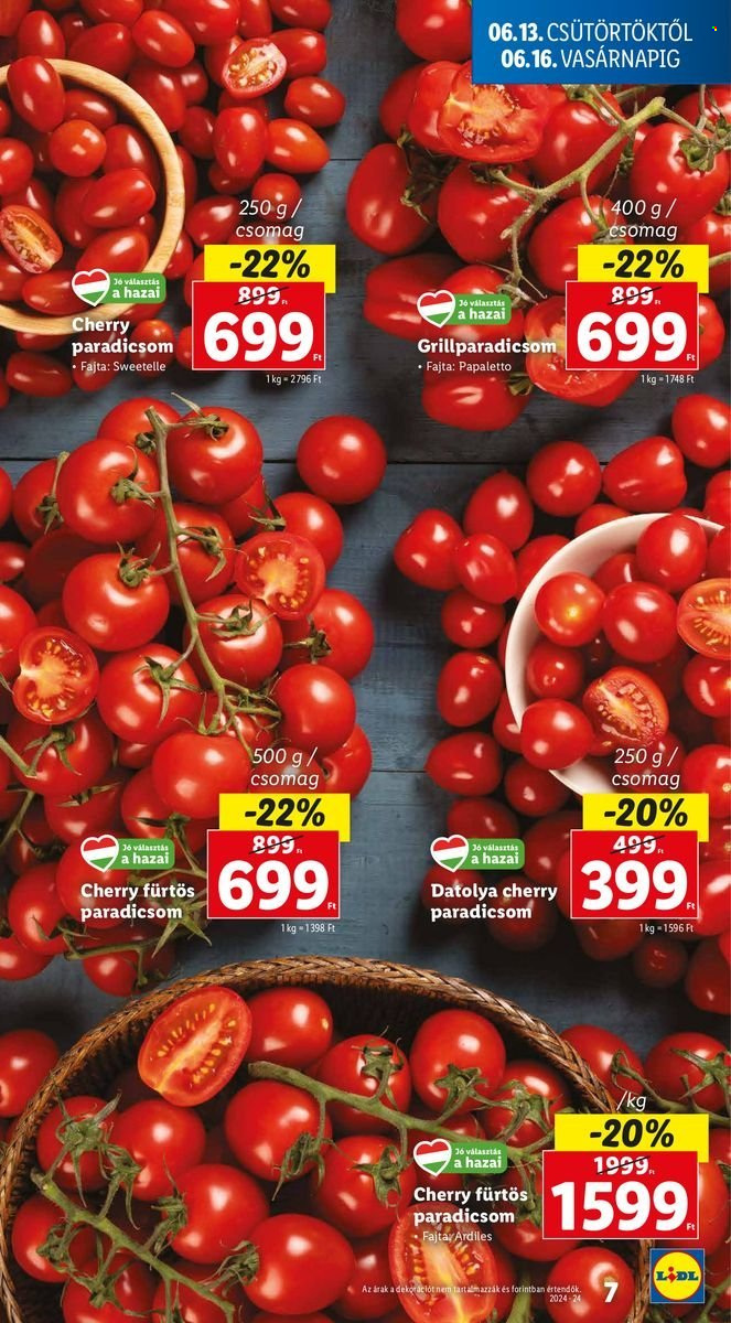 Lidl akciós újságok - 2024.06.13 - 2024.06.19. Oldal 7