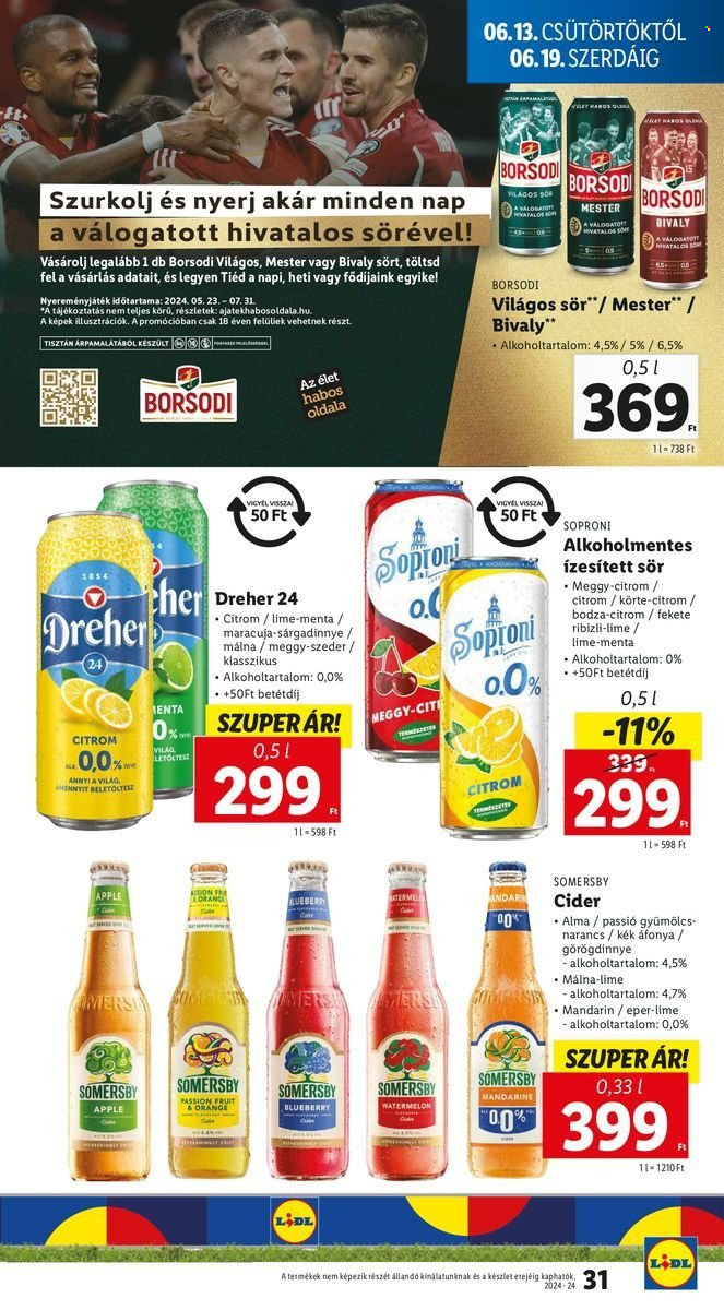 Lidl akciós újságok - 2024.06.13 - 2024.06.19. Oldal 31