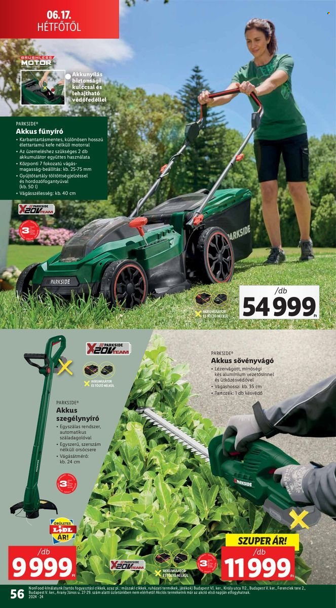 Lidl akciós újságok - 2024.06.13 - 2024.06.19. Oldal 56
