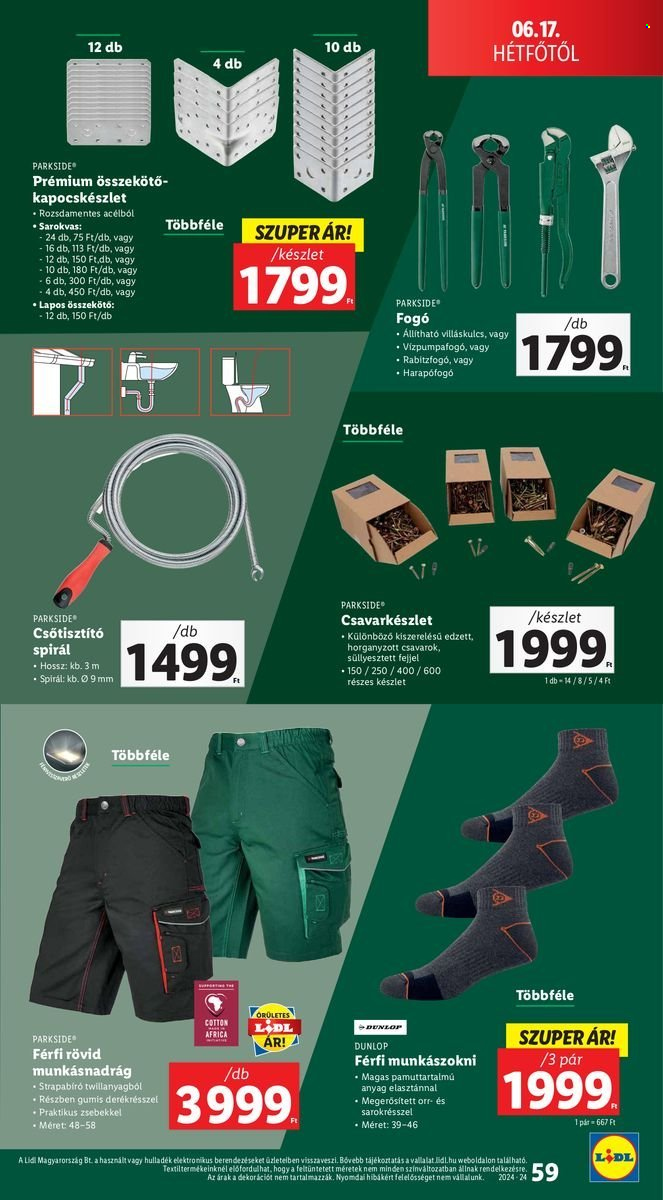 Lidl akciós újságok - 2024.06.13 - 2024.06.19. Oldal 59