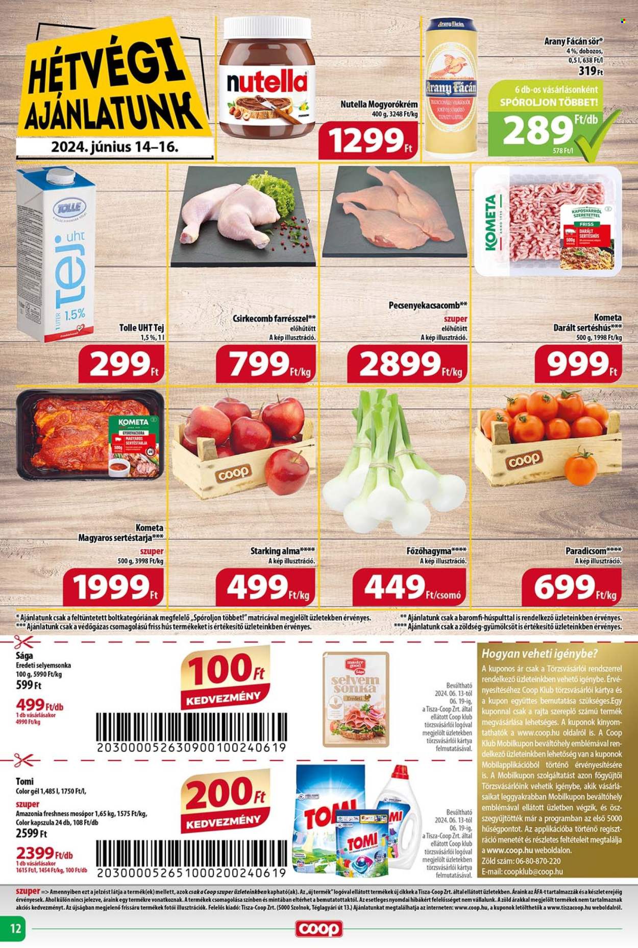 Coop akciós újságok - 2024.06.13 - 2024.06.19. Oldal 12