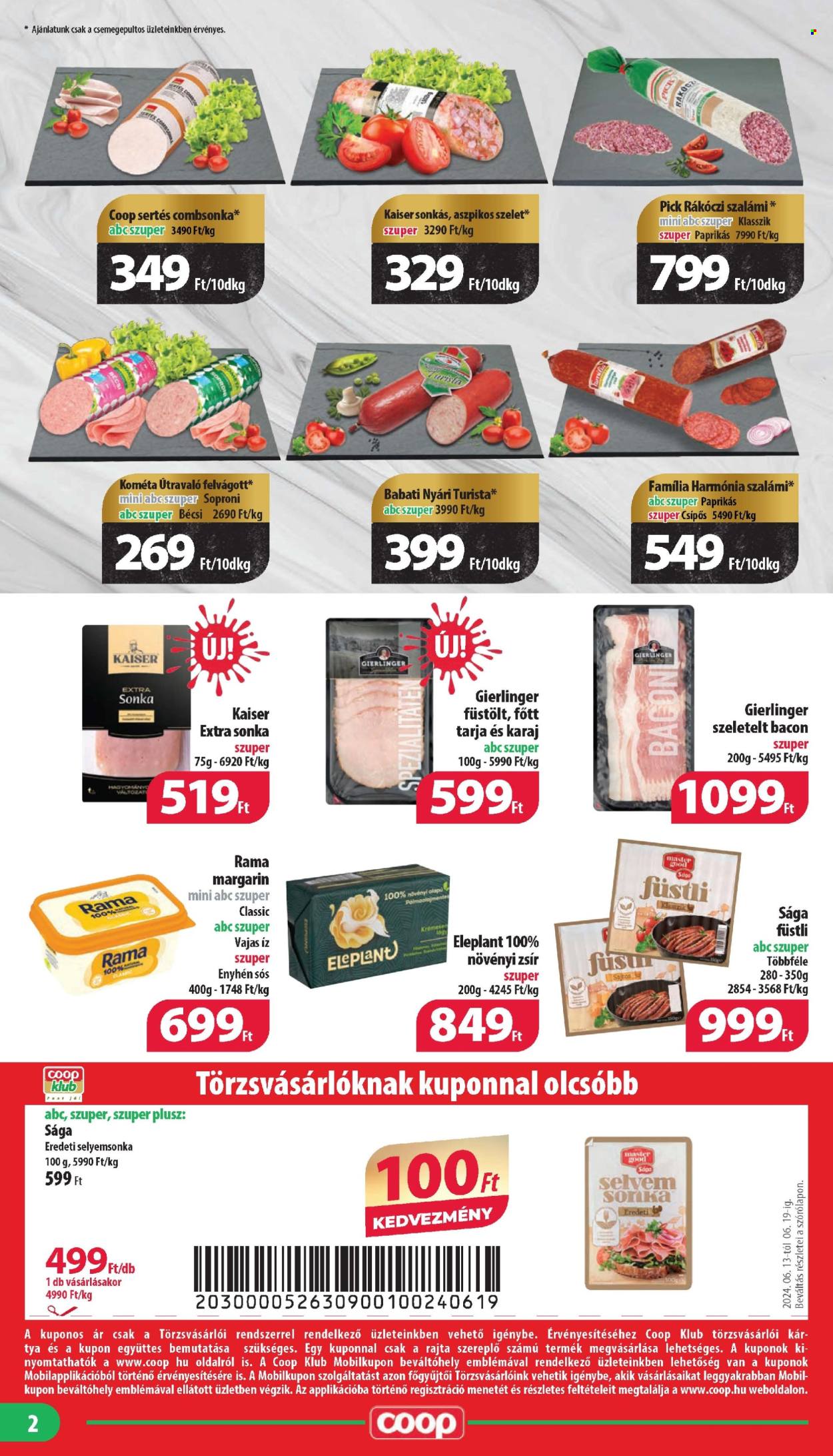 Coop akciós újságok - 2024.06.13 - 2024.06.19. Oldal 2