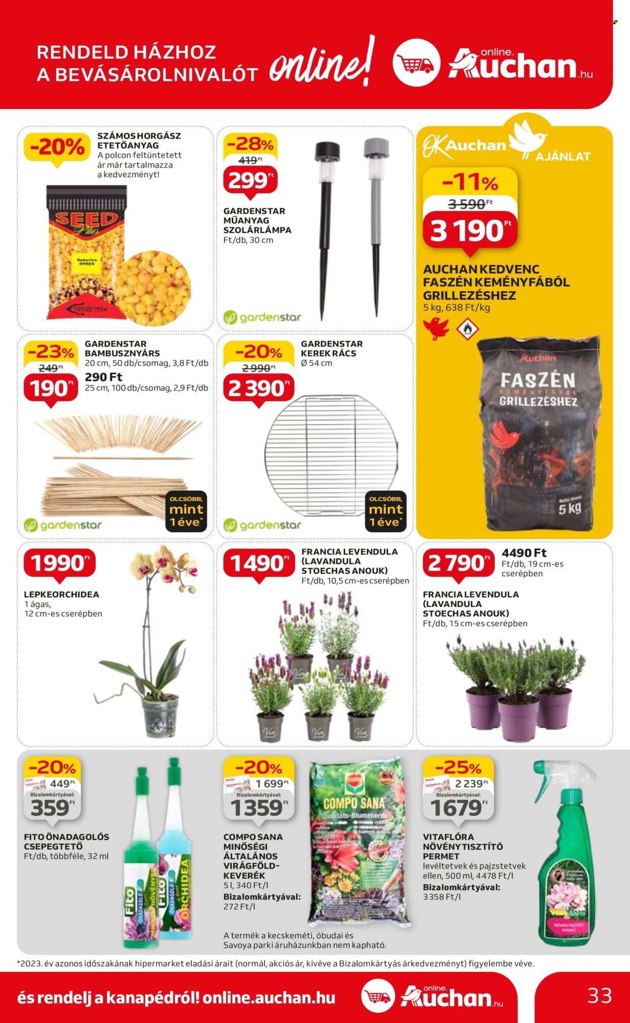 Auchan akciós újságok - 2024.06.13 - 2024.06.19. Oldal 33