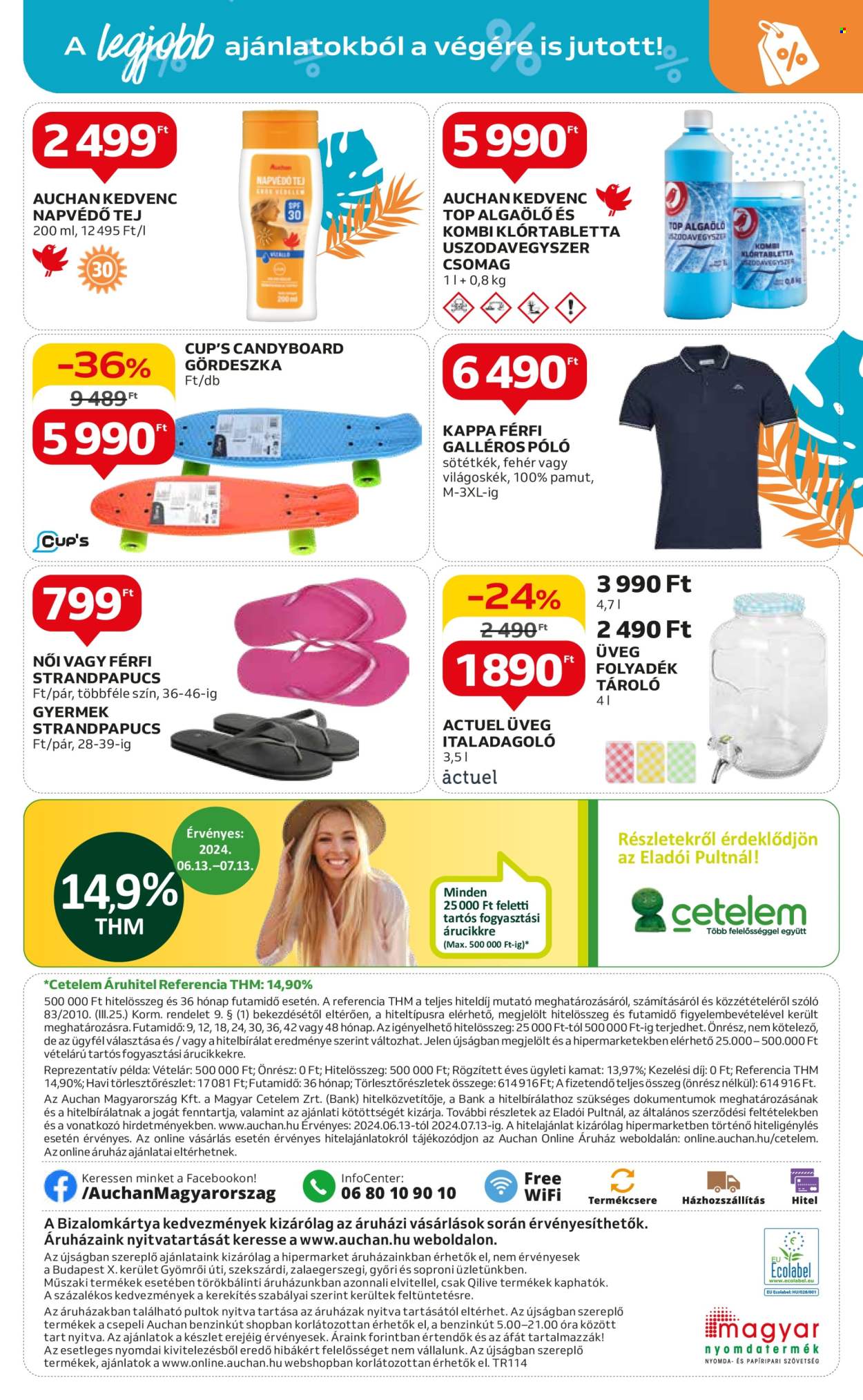 Auchan akciós újságok - 2024.06.13 - 2024.07.13. Oldal 28