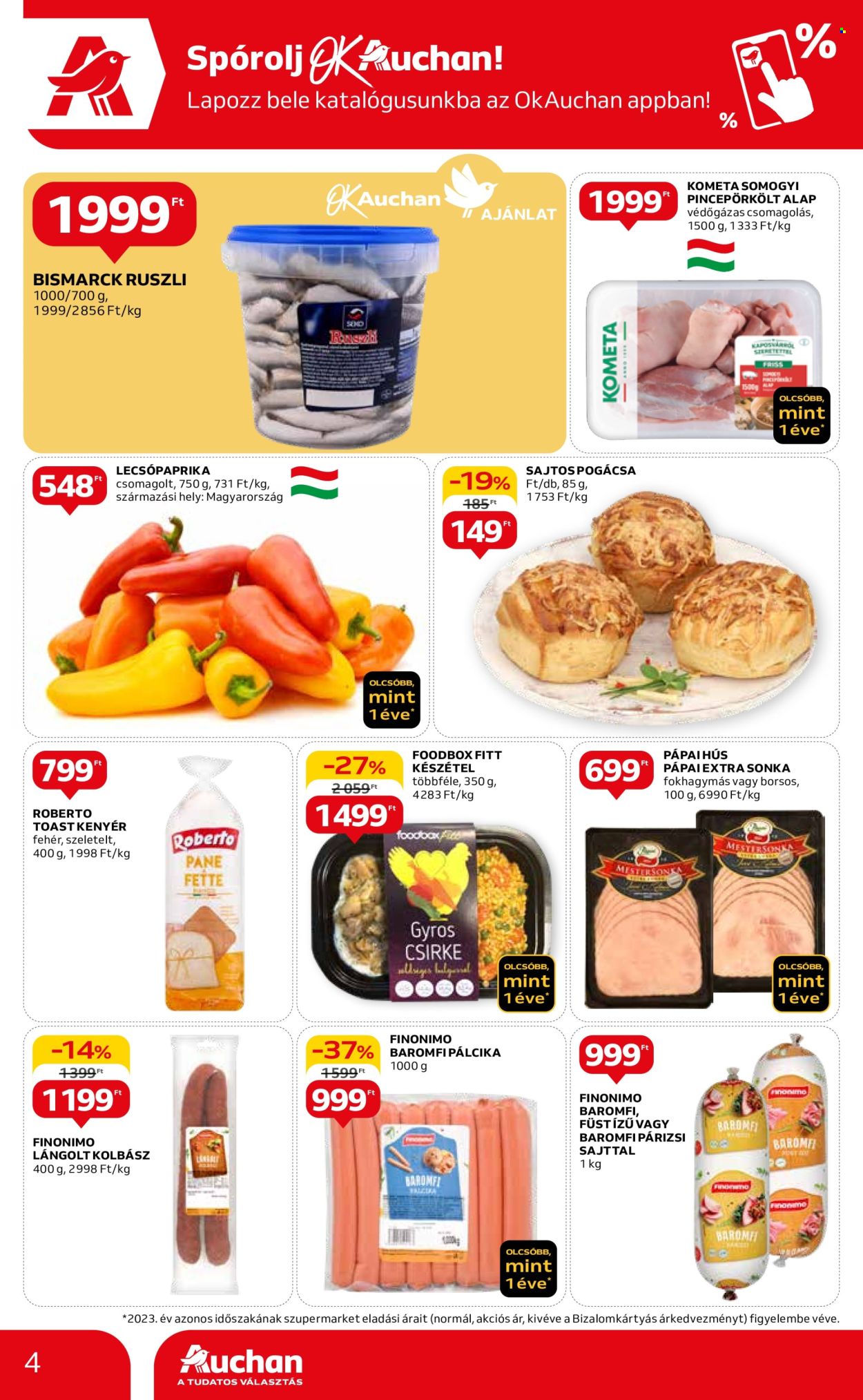 Auchan akciós újságok - 2024.06.13 - 2024.06.19. Oldal 4
