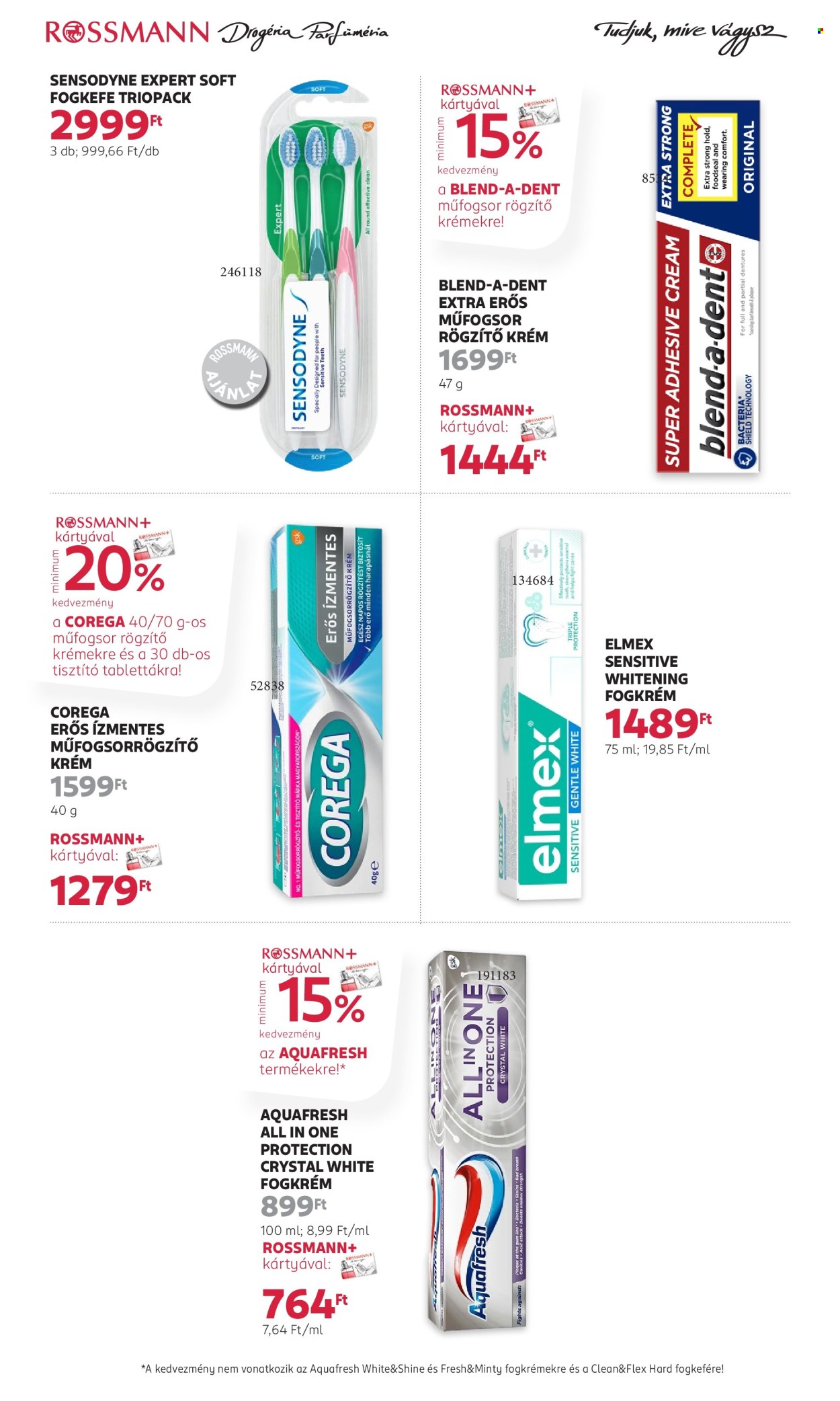 Rossmann akciós újságok - 2024.06.17 - 2024.06.28. Oldal 18