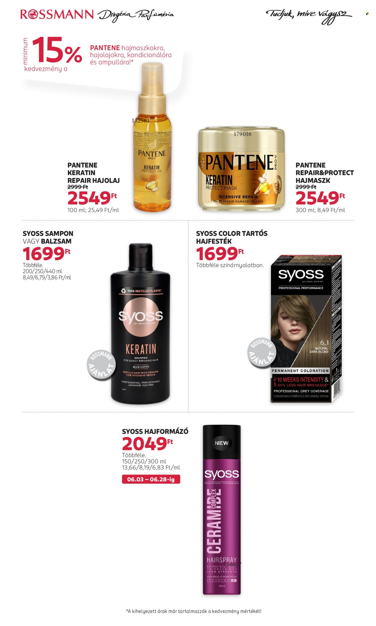 Rossmann akciós újságok - 2024.06.17 - 2024.06.28. Oldal 28