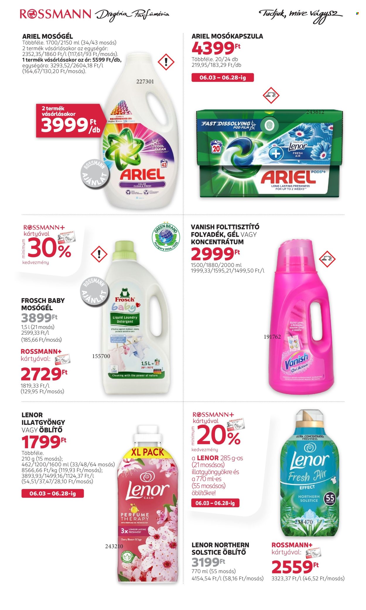Rossmann akciós újságok - 2024.06.17 - 2024.06.28. Oldal 39