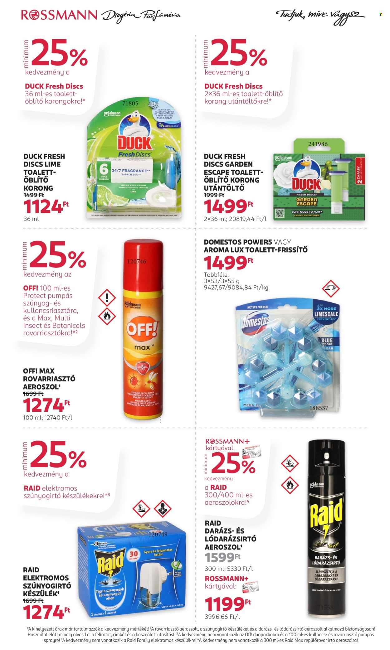 Rossmann akciós újságok - 2024.06.17 - 2024.06.28. Oldal 42