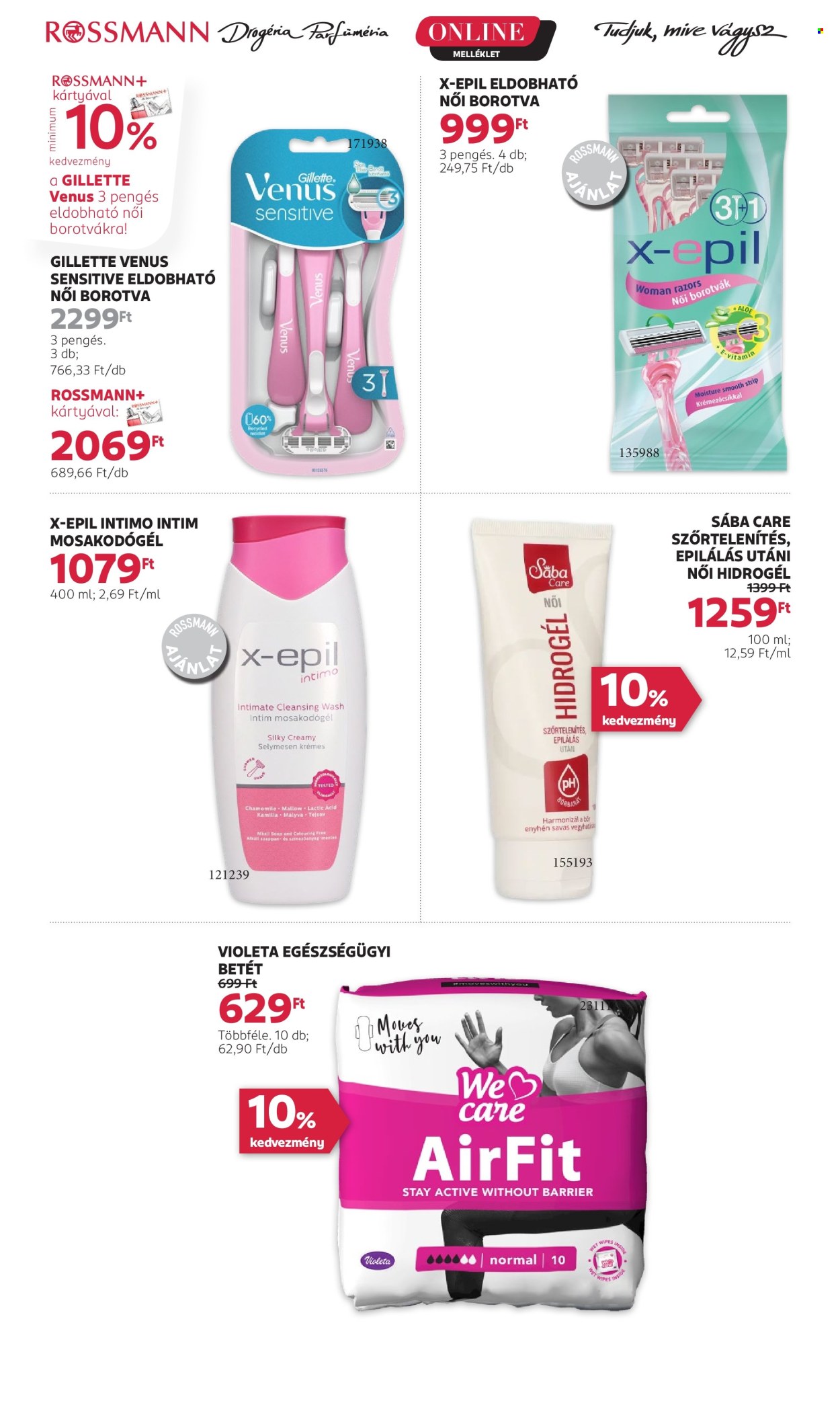 Rossmann akciós újságok - 2024.06.17 - 2024.06.28. Oldal 53
