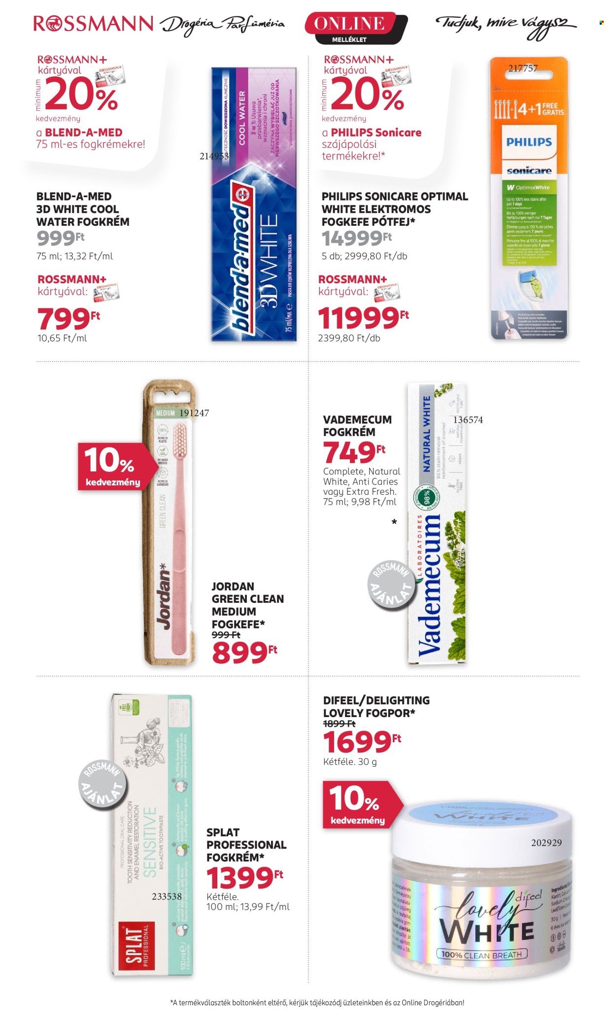 Rossmann akciós újságok - 2024.06.17 - 2024.06.28. Oldal 61