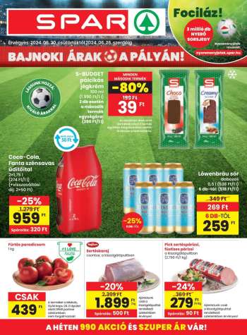 Újság SPAR - 2024.06.20 - 2024.06.26.