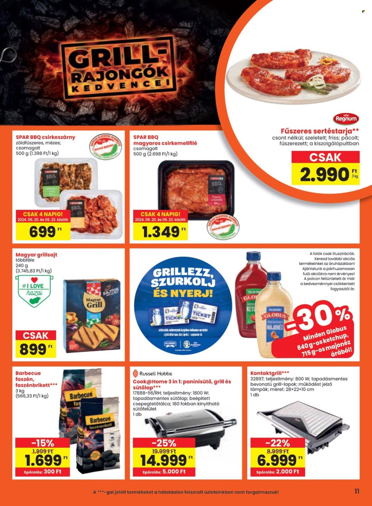 SPAR akciós újságok - 2024.06.20 - 2024.06.26. Oldal 11